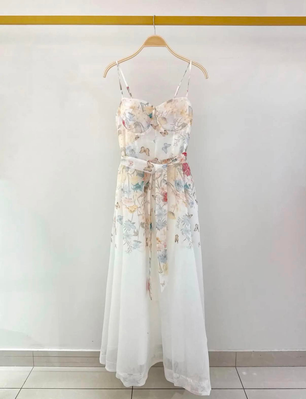 Long butterfly dress
