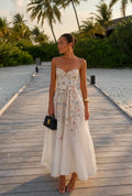 Long butterfly dress
