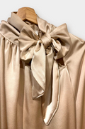 Beige satijnen blouse  ♥