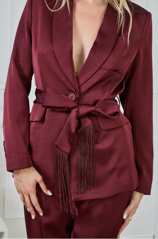 Burgundy blazer  ♥