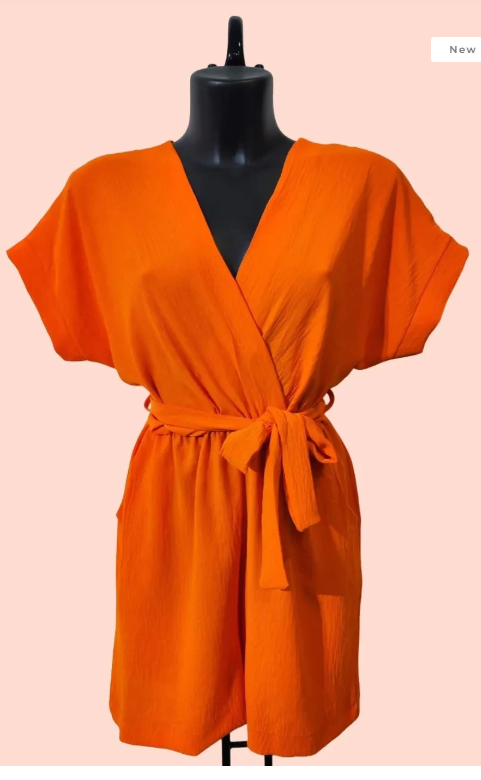 Oranje combishort
