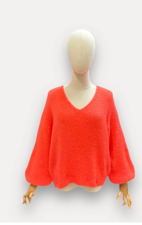 Soft knit orange