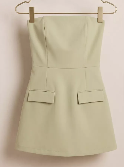 Mintgreen bustier top