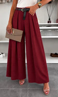 Magic broek bordeaux met strass