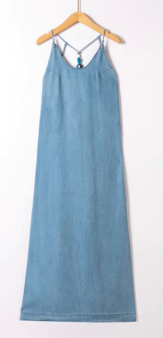 Lange jurk jeans