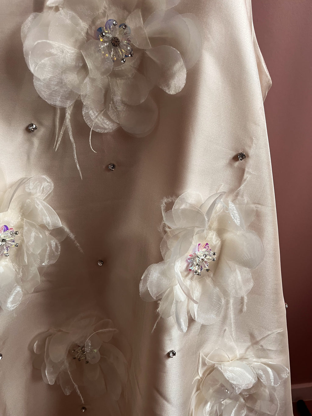 Korte jurk met bloemen