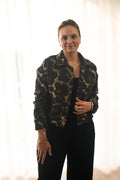 Jacquard bomber jasje