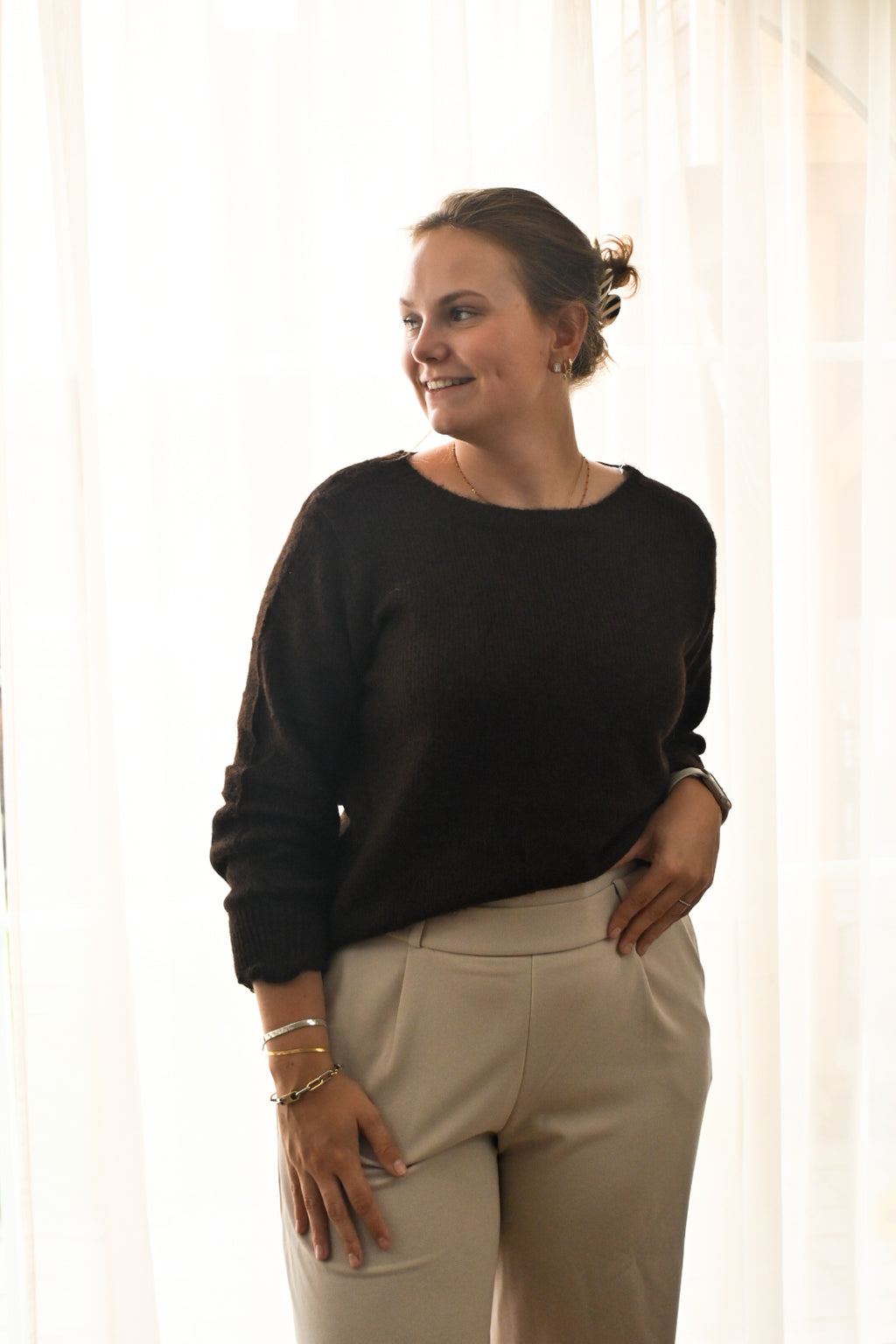 Polkadot trui