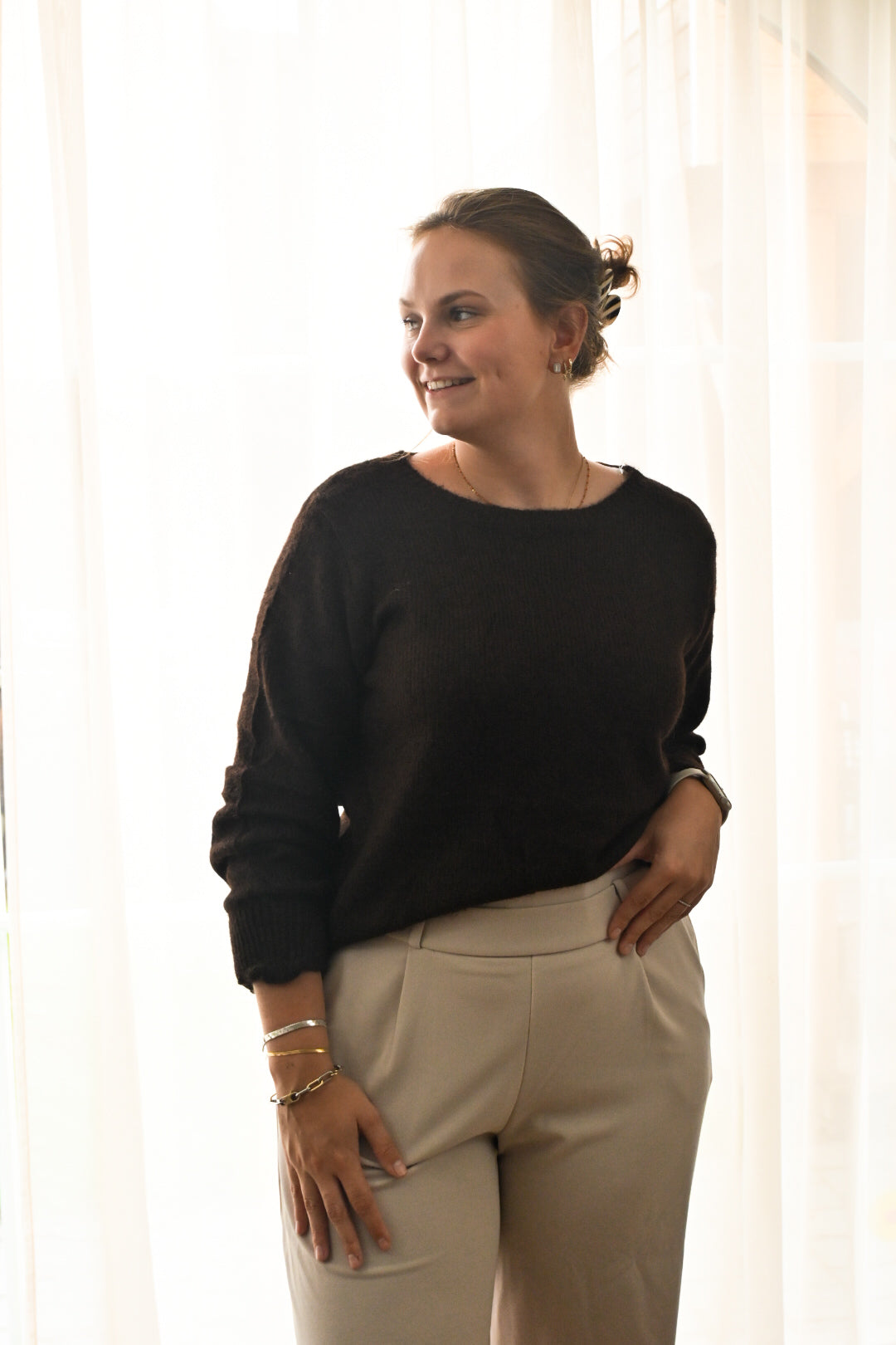 Polkadot trui