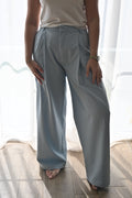 Blue tailored pants