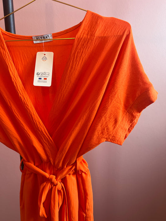 Oranje combishort
